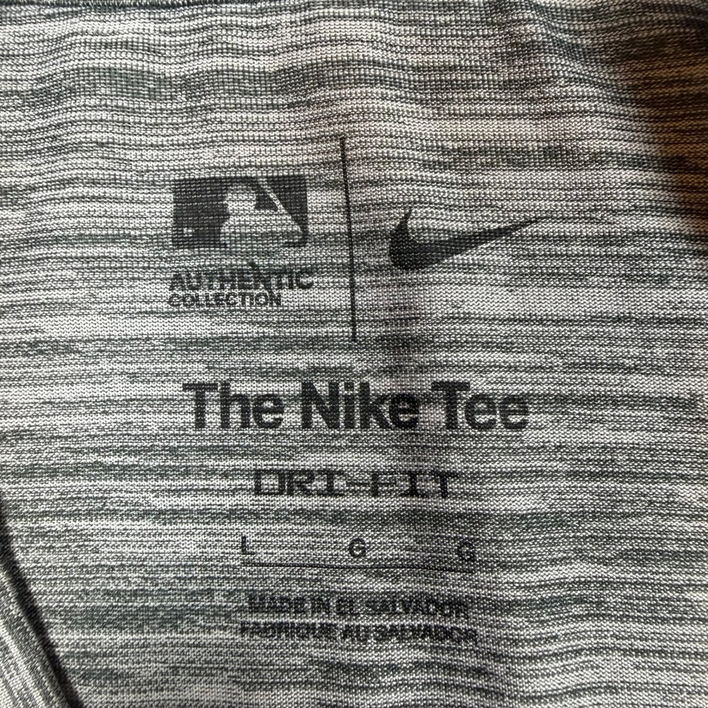 Nike St Louis Cardinals MLB Dri-FIT T-Shirt Men's Large Grey Heather Performance - Picture 3 of 5